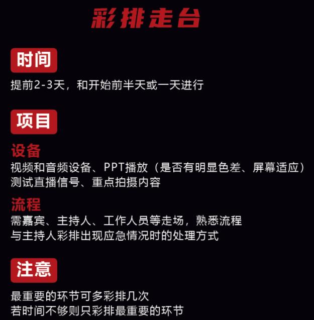 發(fā)布會流程