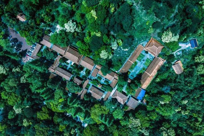 白鹿洞書院航拍