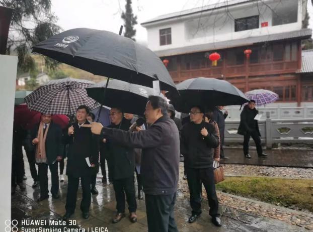 政協(xié)委員考察半畝方塘