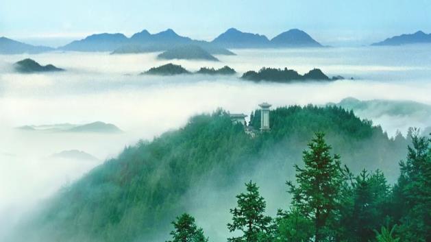 井岡山山景